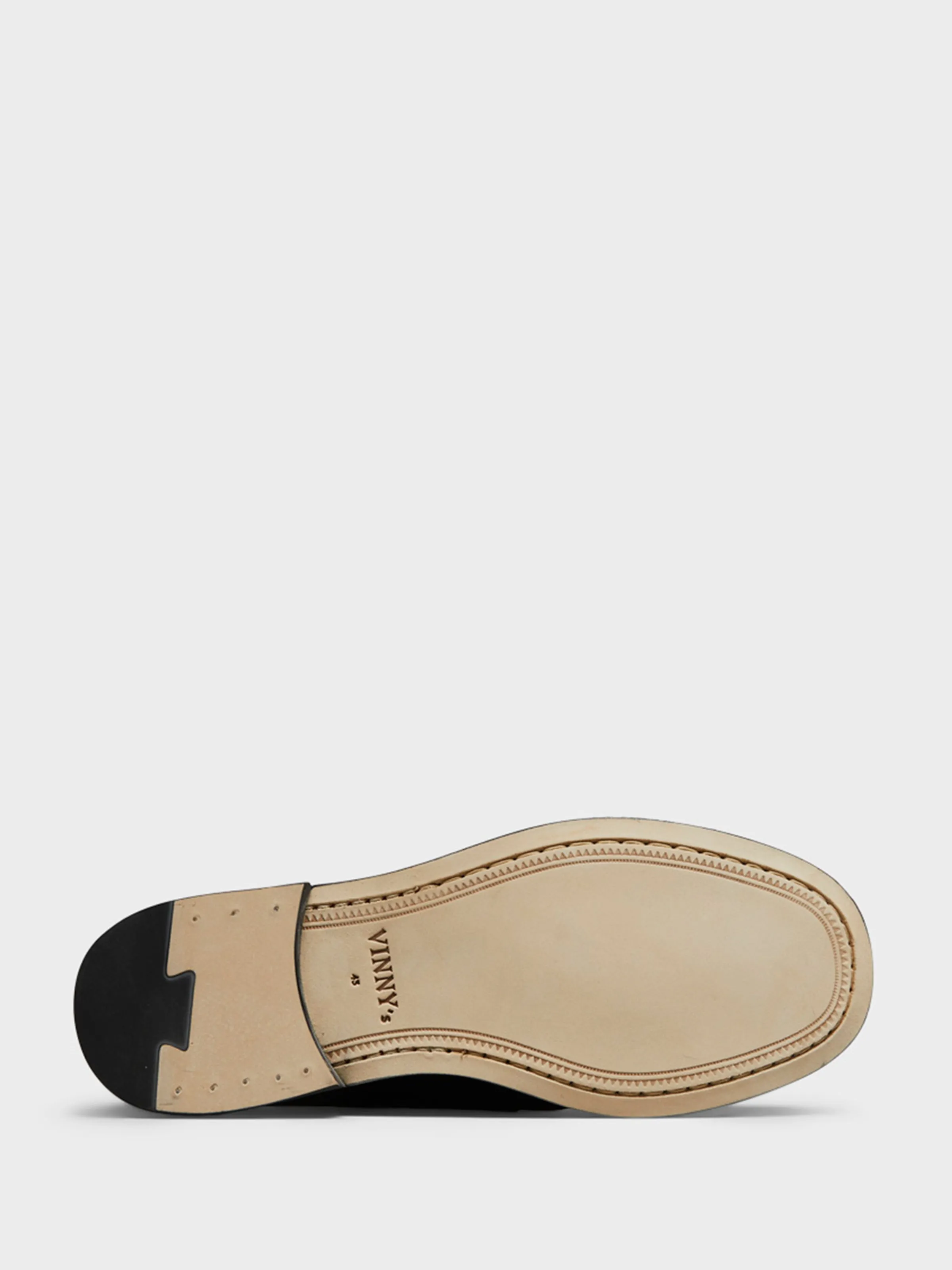 Michel Mocassin Shoes in Black Leather