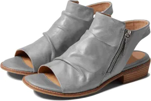MOOMMO Women Low Block Heel Sandal Booties Peep Toe Side Zipper Sandals Cut Out Backless Chunky Stacked Heel Slingback Ankle Boots Open Toe Pleated Retro Casual Heeled Sandals Dress Party 4-11 M US