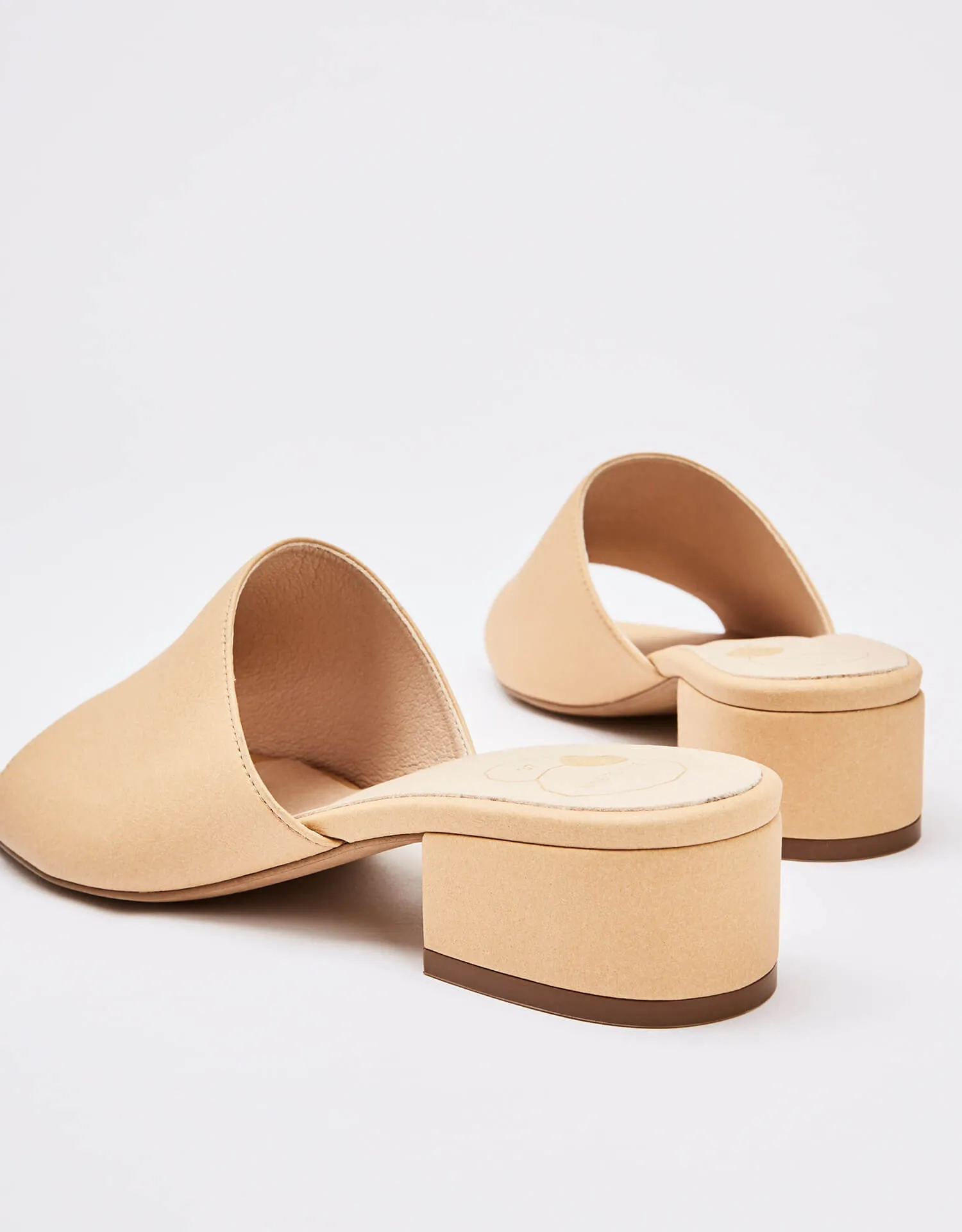 mule slides - maia - sand fiber