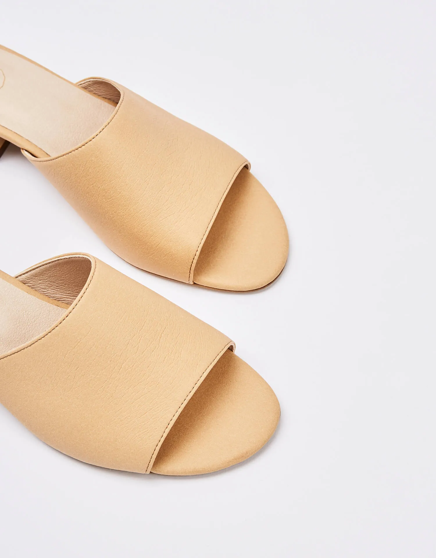 mule slides - maia - sand fiber