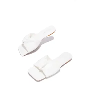 Mules High-precision Flip RANGOON Toe Flat On Slides Robbin Squared Flops Sandals Slip Cape Fall discount