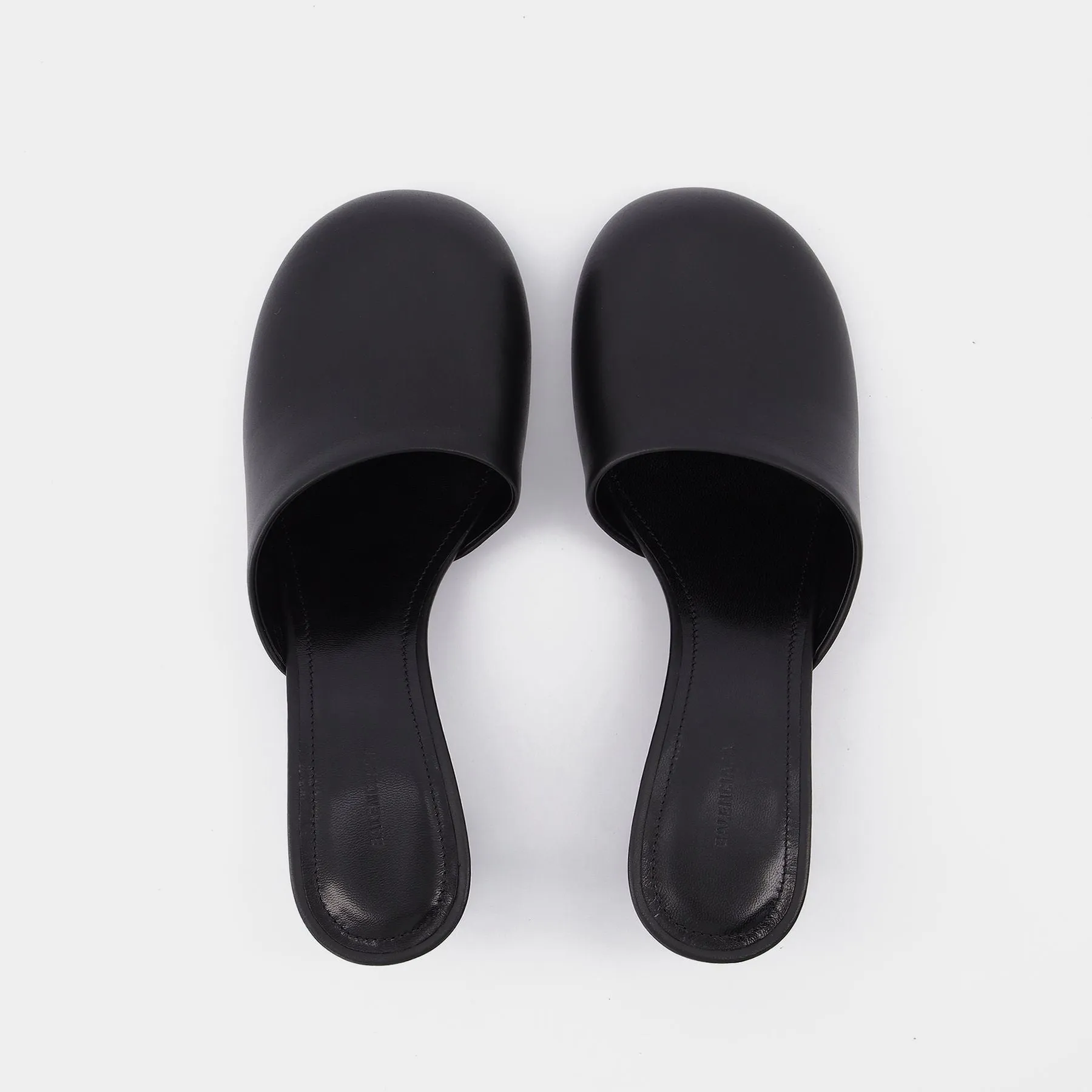 Mules Lady M50 en Cuir Noir