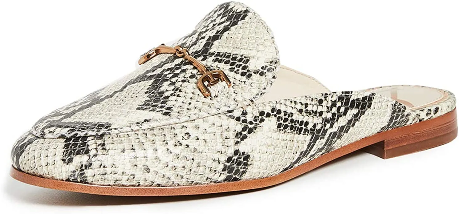 Multi On Toe Embellished Loafers Slip Wide Best-reviewed Beach Mules Almond Sam Linnie Adaptive Edelman