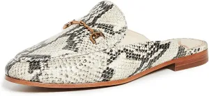 Multi On Toe Embellished Loafers Slip Wide Best-reviewed Beach Mules Almond Sam Linnie Adaptive Edelman