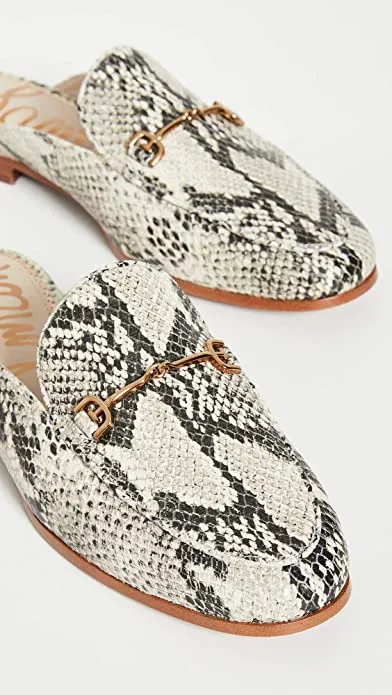 Multi On Toe Embellished Loafers Slip Wide Best-reviewed Beach Mules Almond Sam Linnie Adaptive Edelman