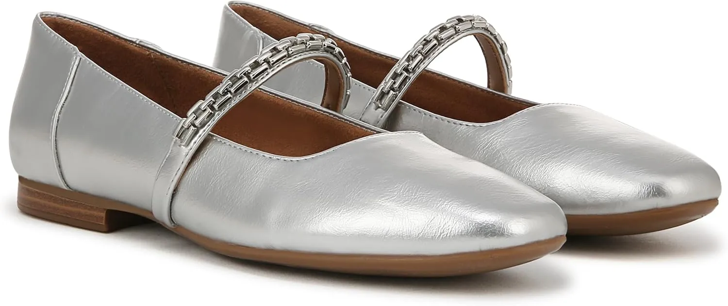 Naturalizer Women's Kelly-Chain Mary Jane Flat