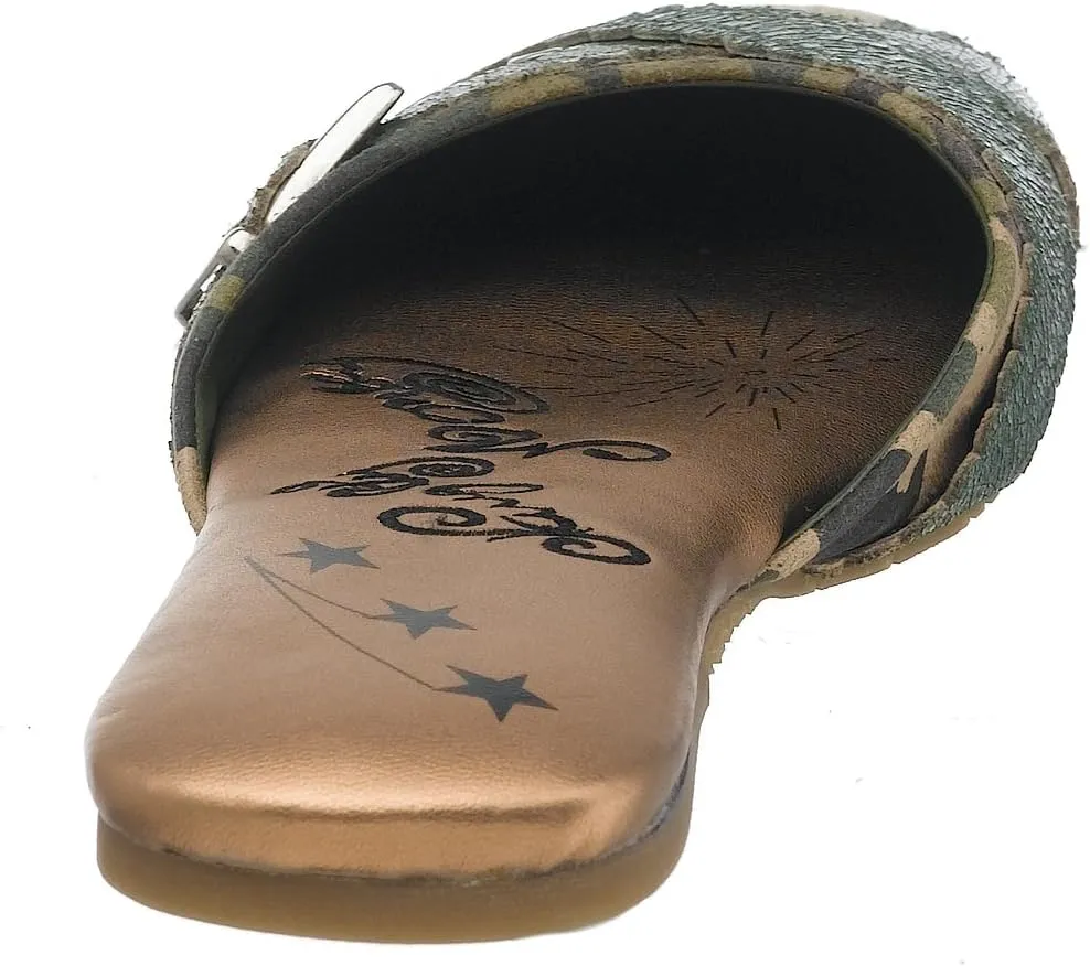 Naughty Monkey Women's Under Line Flat Mule