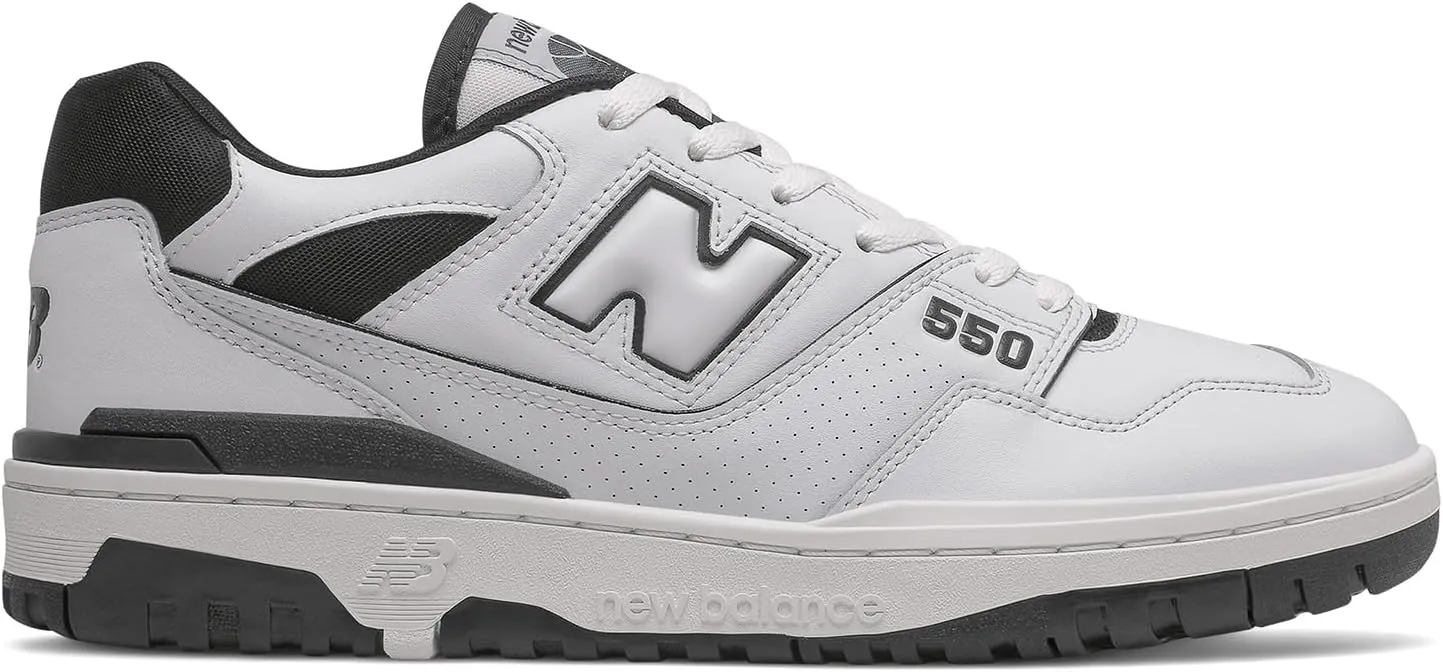New Balance 550 White Black BB550HA1 Mens Size 5