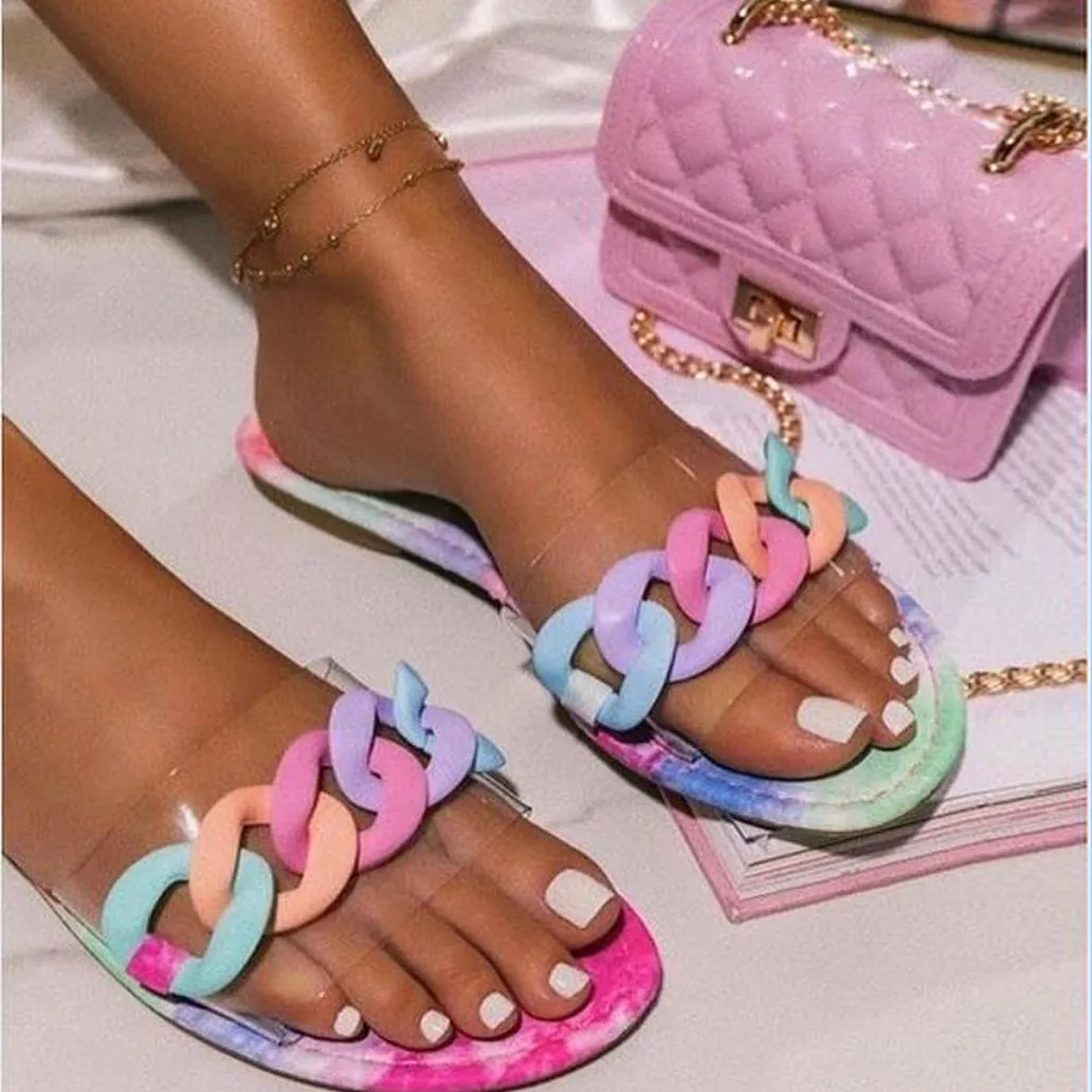 NEWEST Fashion Ladies Sandals Flat Bottom Bowknot Women's Casual Slippers