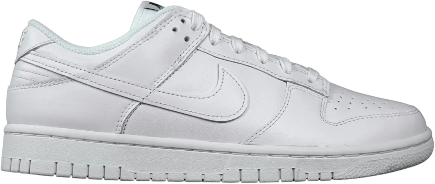 Nike Womens Dunk Low Womens Shoes Size - 10.5 White/White-White