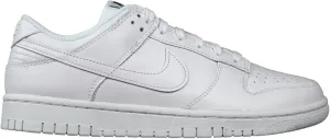 Nike Womens Dunk Low Womens Shoes Size - 10.5 White/White-White