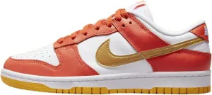 Nike Womens WMNS Dunk Low DQ4690 800 Golden Orange - Size 6W