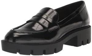 Nine West Women's MAIBEL3 Loafer, Black Patent, 7.5