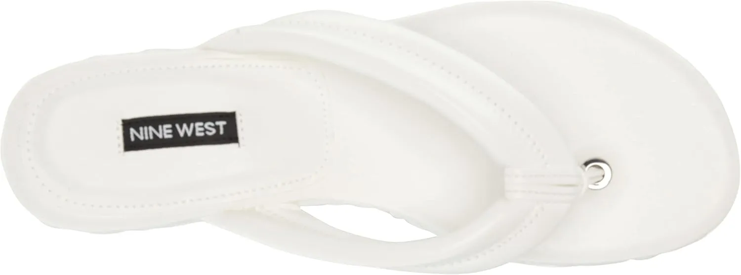 Nine West Women's Newya Platform Thong Sandal