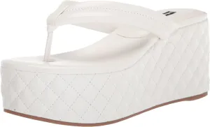 Nine West Women's Newya Platform Thong Sandal