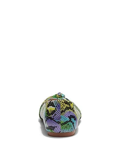 Noa Ballet Flat - Snake-Print