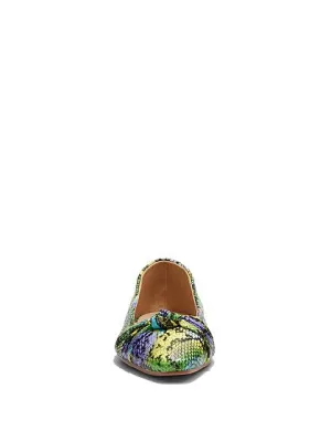 Noa Ballet Flat - Snake-Print