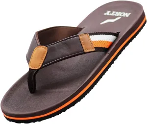 NORTY Men's Thong Sandals - Comfortable Flip Flops for Men - Perfect for Beach, Pool, and Casual Wear