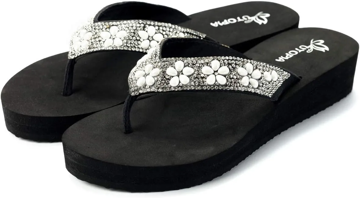 Nova Utopia Women's Casual Summer Wedge Sandals