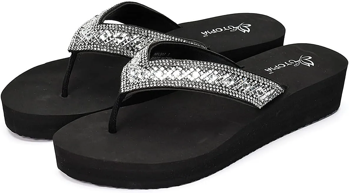 Nova Utopia Women's Casual Summer Wedge Sandals