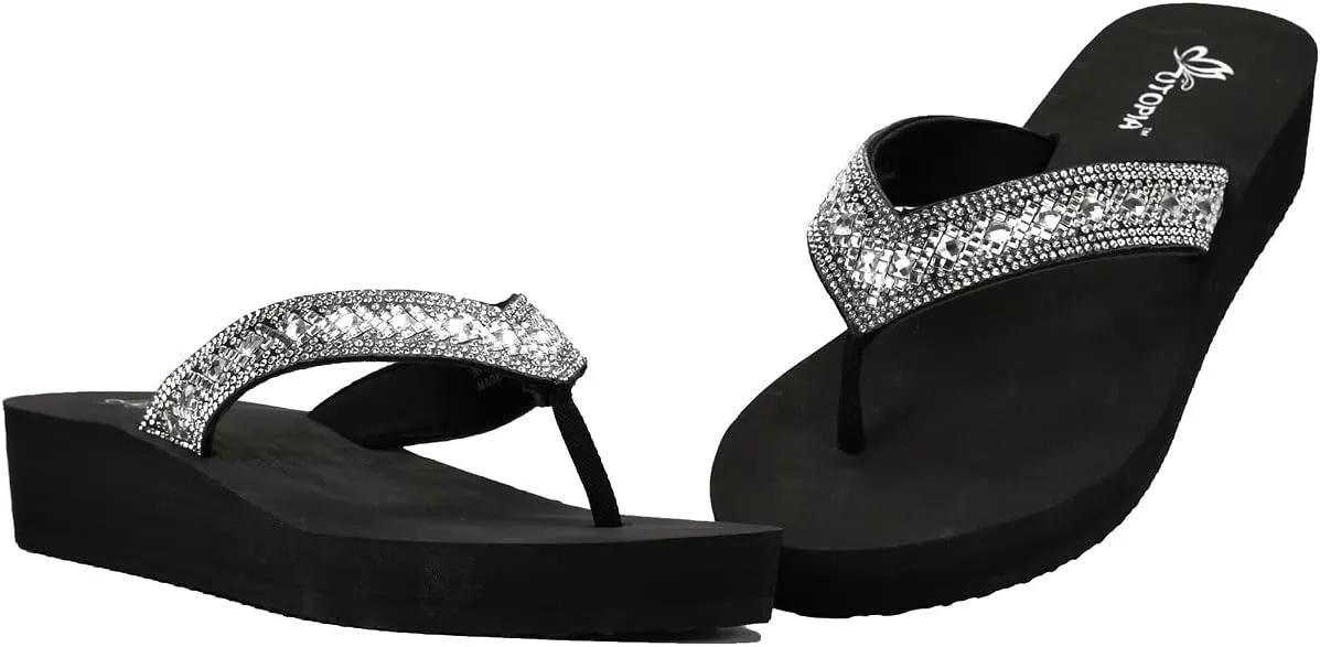 Nova Utopia Women's Casual Summer Wedge Sandals