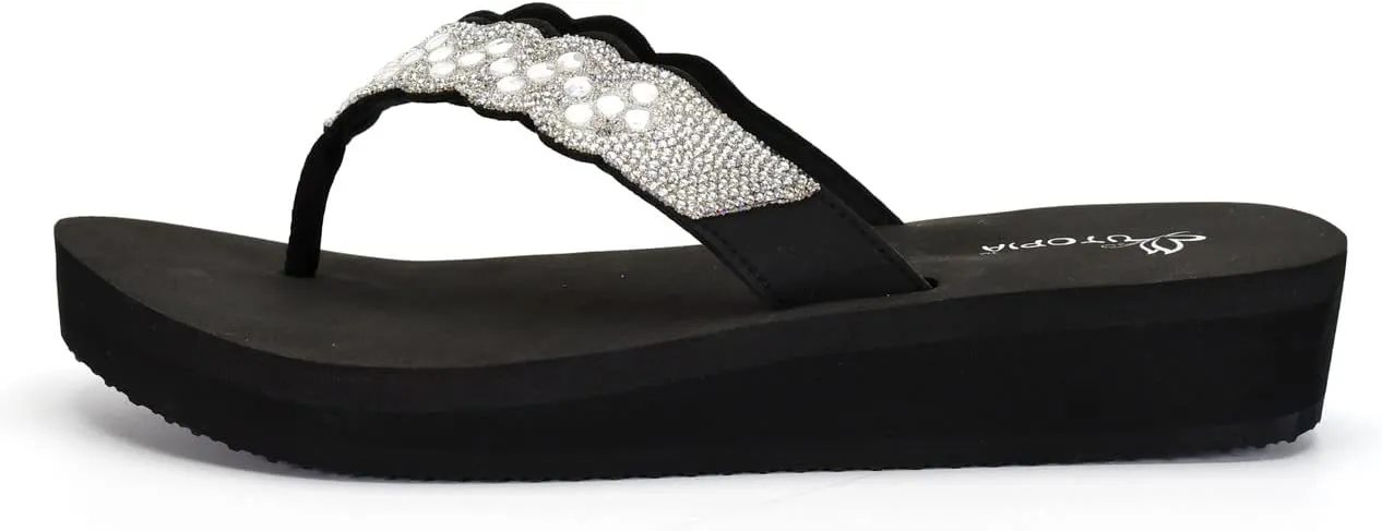 Nova Utopia Women's Casual Summer Wedge Sandals