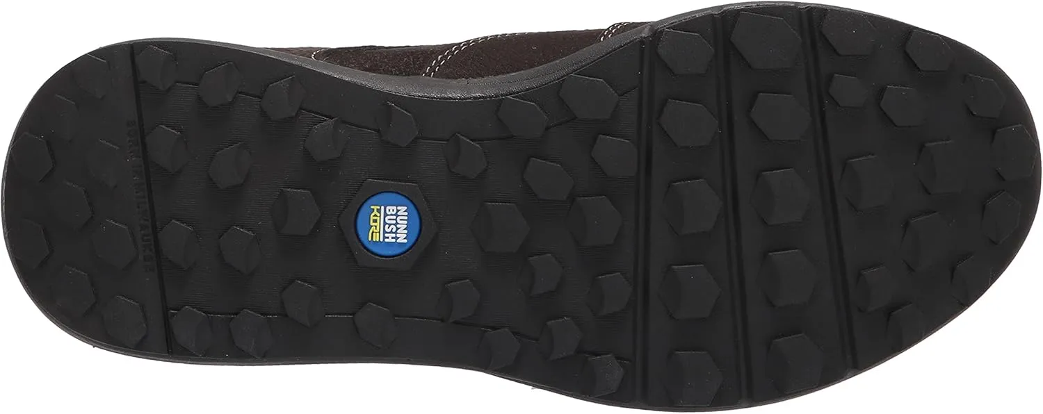 Nunn Bush Men's Excursion Waterproof Moccasin Toe Slip-on with Kore Comfort Technology Loafer