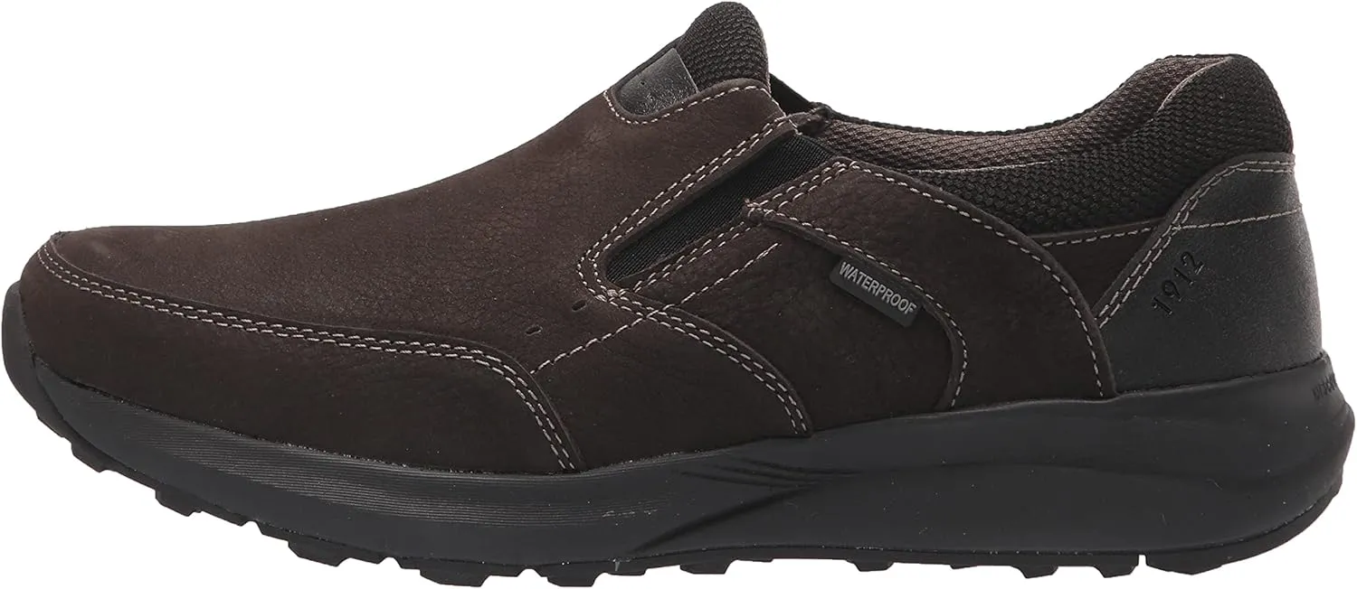 Nunn Bush Men's Excursion Waterproof Moccasin Toe Slip-on with Kore Comfort Technology Loafer