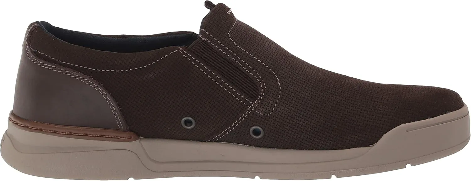 Nunn Bush Men's Tour 2.0 Plain Toe Slip-on Loafer with Kore Comfort Technology