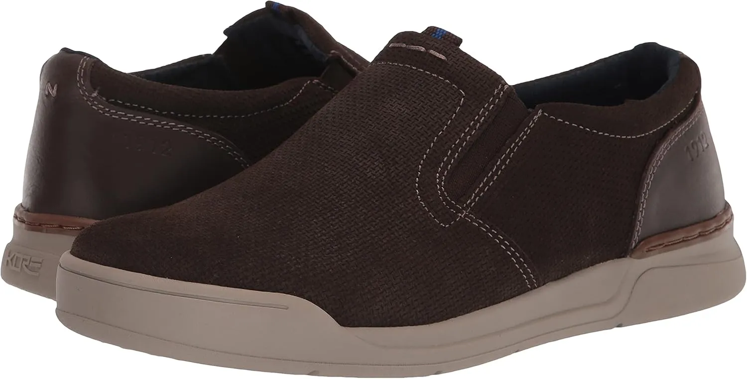Nunn Bush Men's Tour 2.0 Plain Toe Slip-on Loafer with Kore Comfort Technology