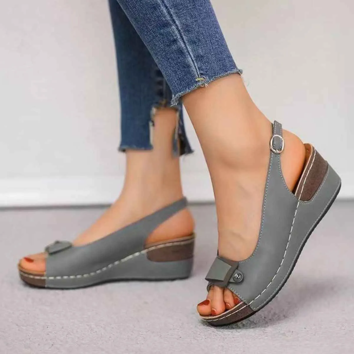 Open Toe Wedge Sandals for Ultimate Style and Comfort