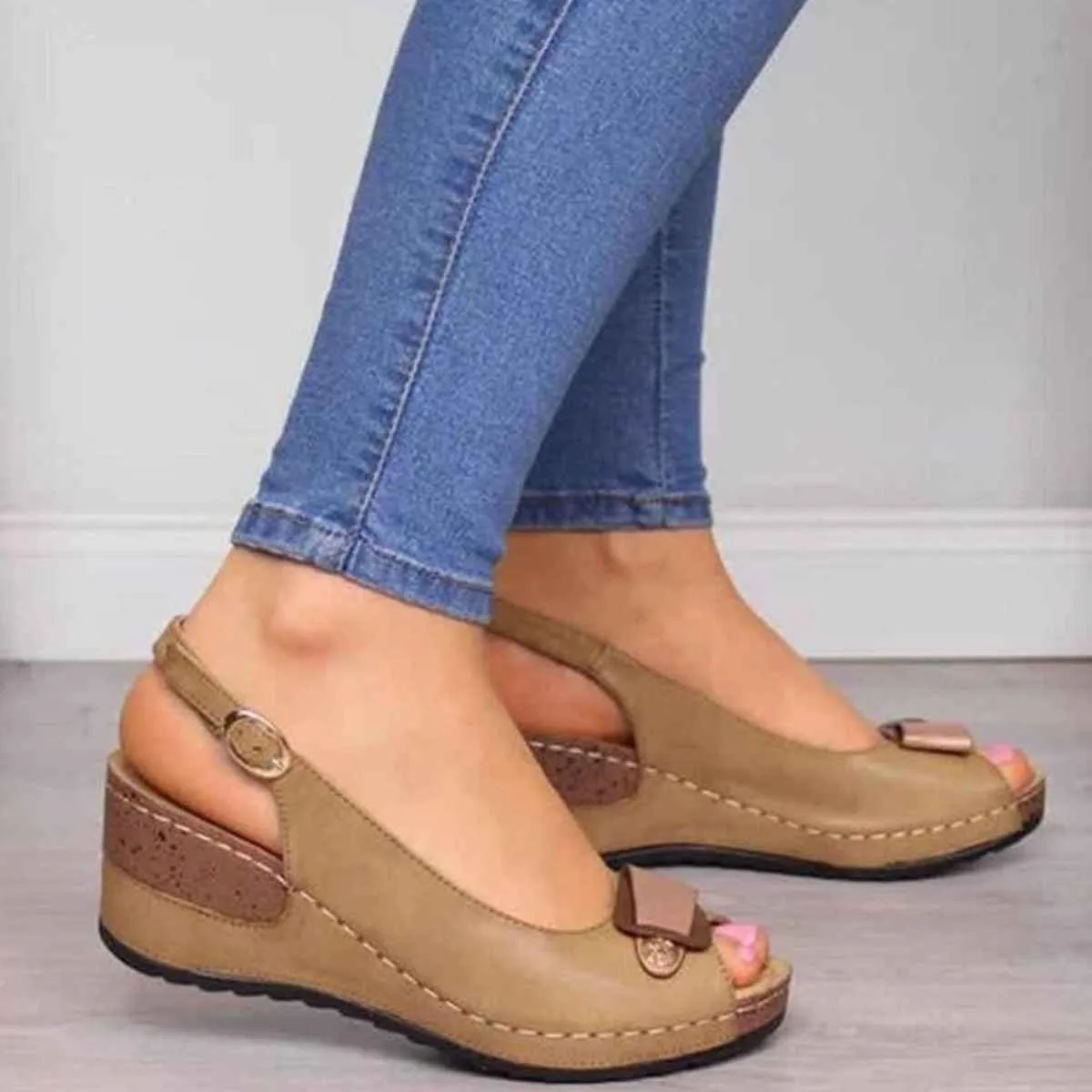 Open Toe Wedge Sandals for Ultimate Style and Comfort