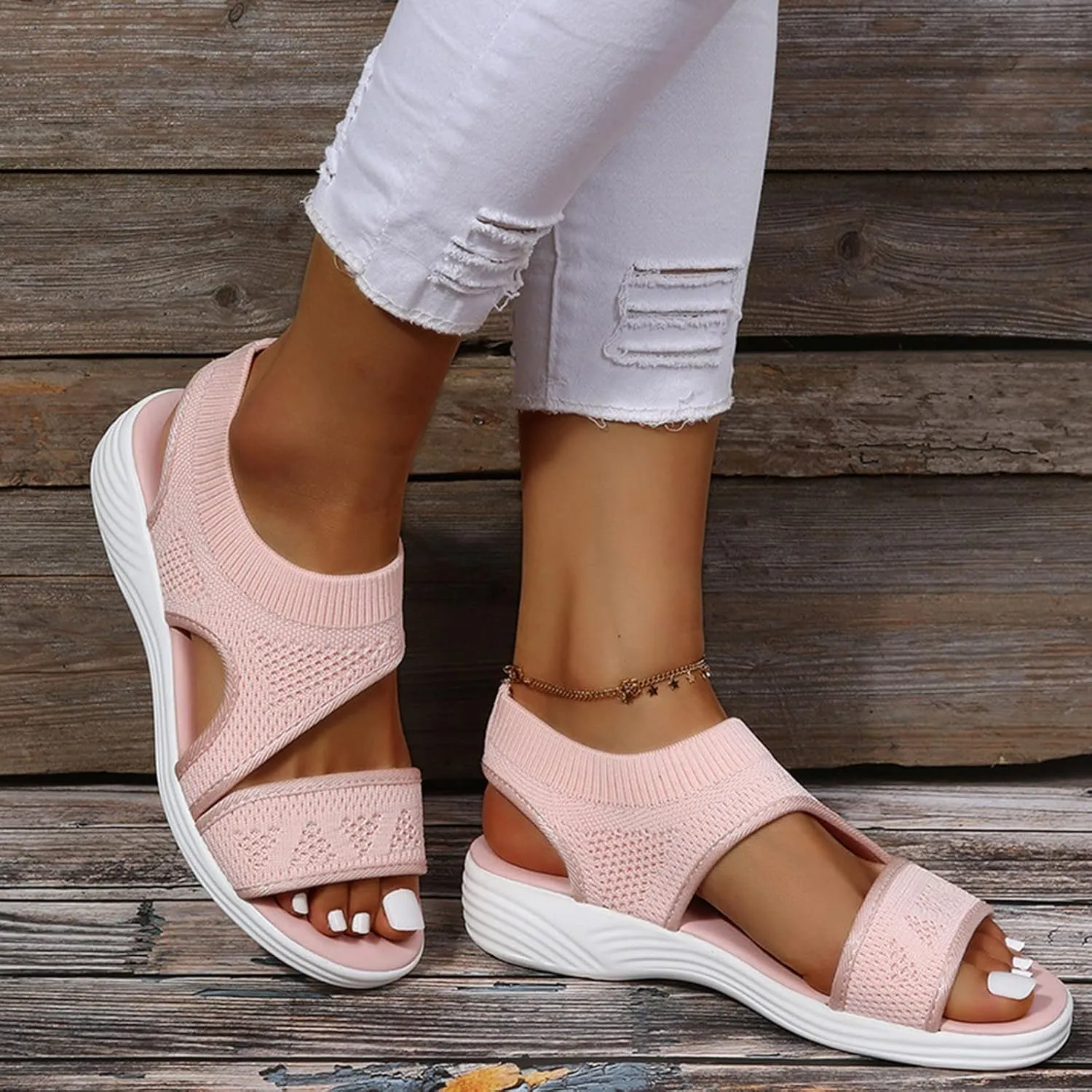 orthopaedic shoes women's flip flops elegant breathable toe comfortable leisure mules fashion summer sandals outdoor beach slippers