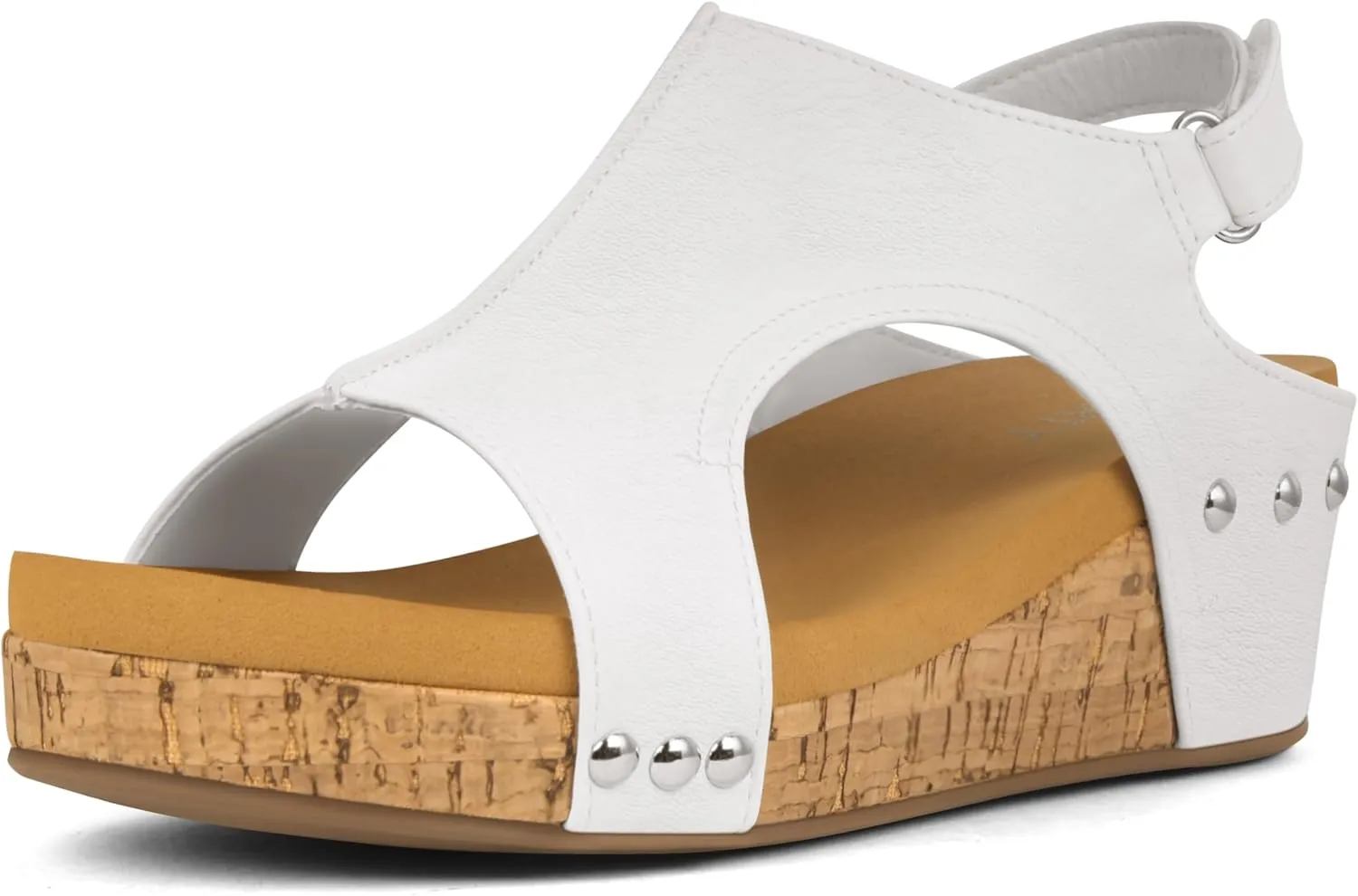 PARTY Womens Wedge Sandals With Strap for Dressy Ladies Sandals Casual Wedge