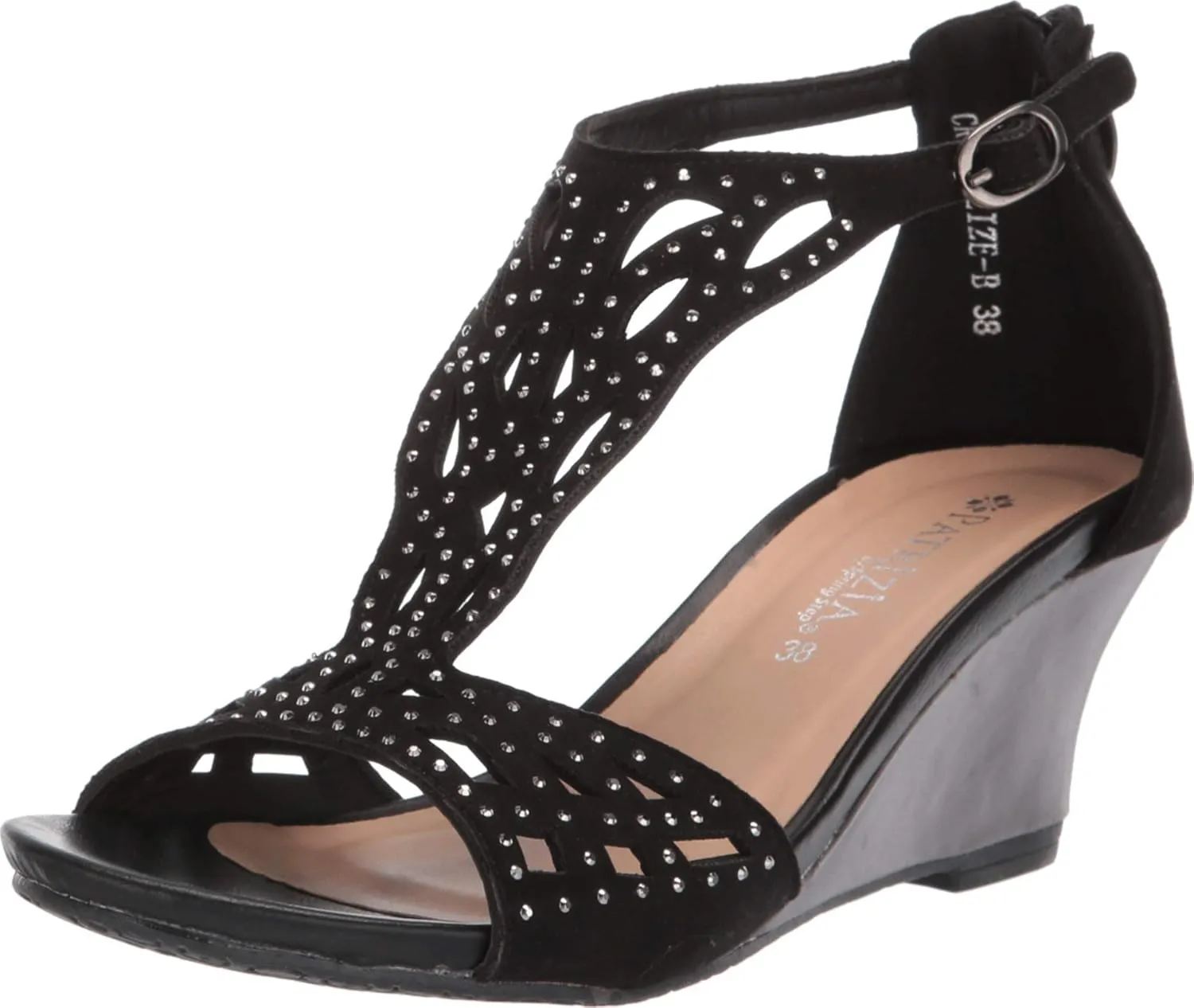 PATRIZIA Women's Crystalize Wedge Sandals