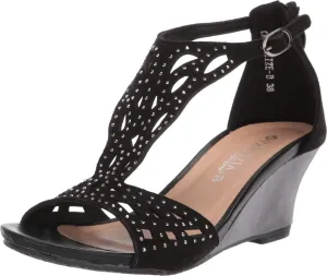 PATRIZIA Women's Crystalize Wedge Sandals
