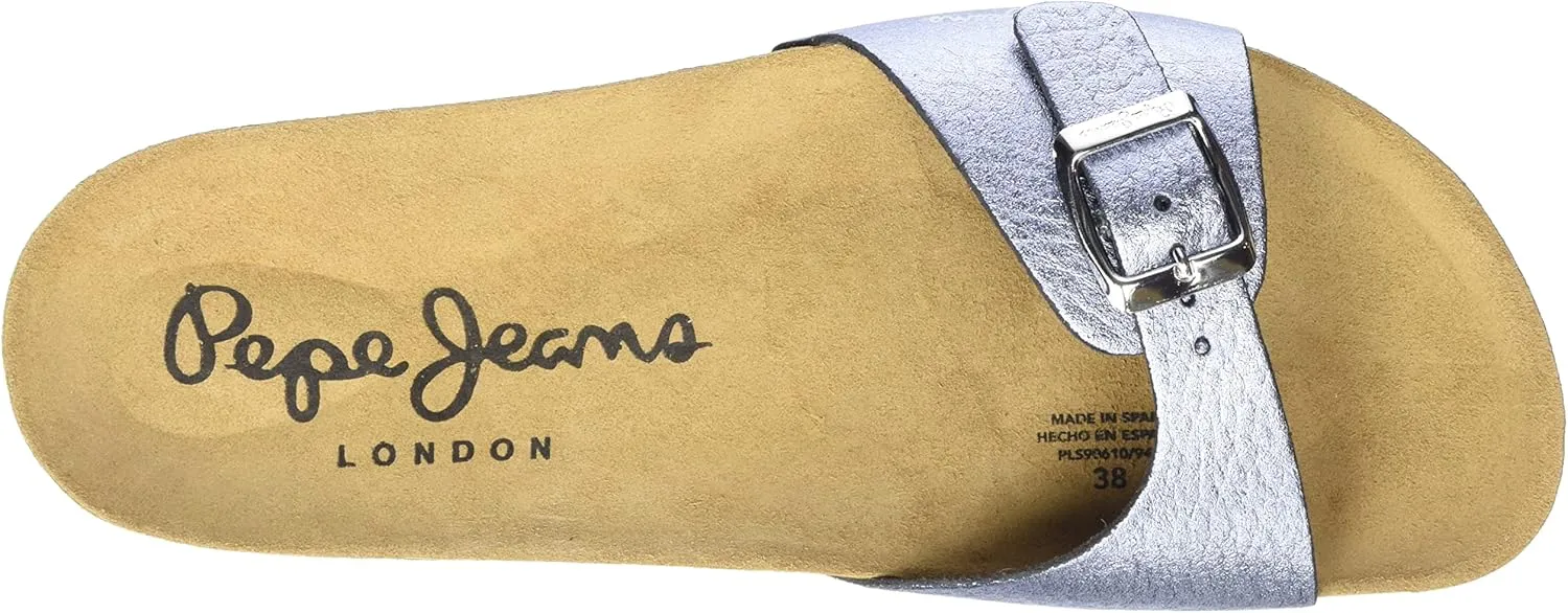 Pepe Jeans Women's Flatform Flat Sandal