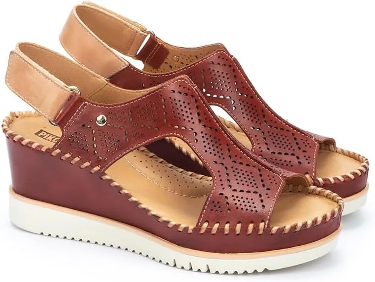 PIKOLINOS Wedge Sandals Leather Aguadulce for Woman