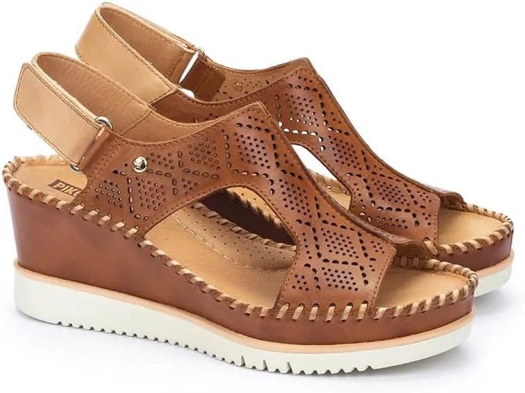 PIKOLINOS Wedge Sandals Leather Aguadulce for Woman