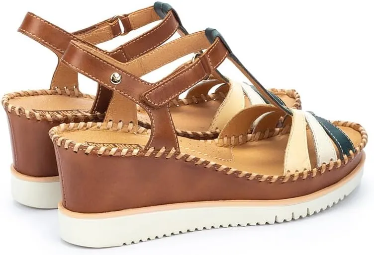 PIKOLINOS Wedge Sandals Leather Aguadulce for Woman