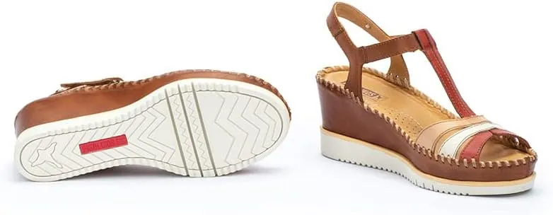 PIKOLINOS Wedge Sandals Leather Aguadulce for Woman