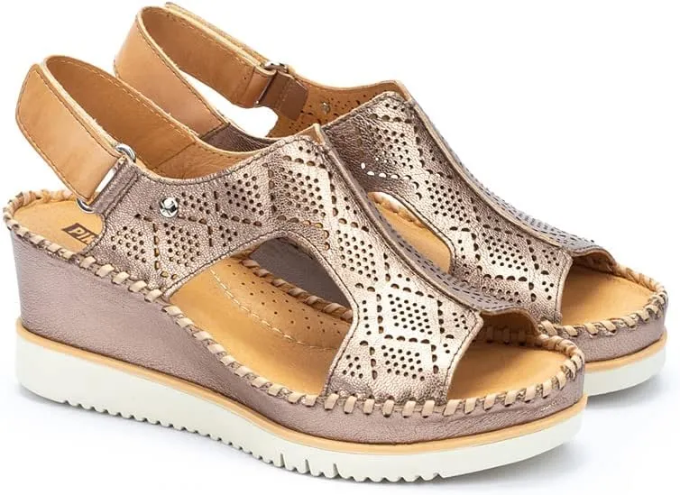 PIKOLINOS Wedge Sandals Leather Aguadulce for Woman