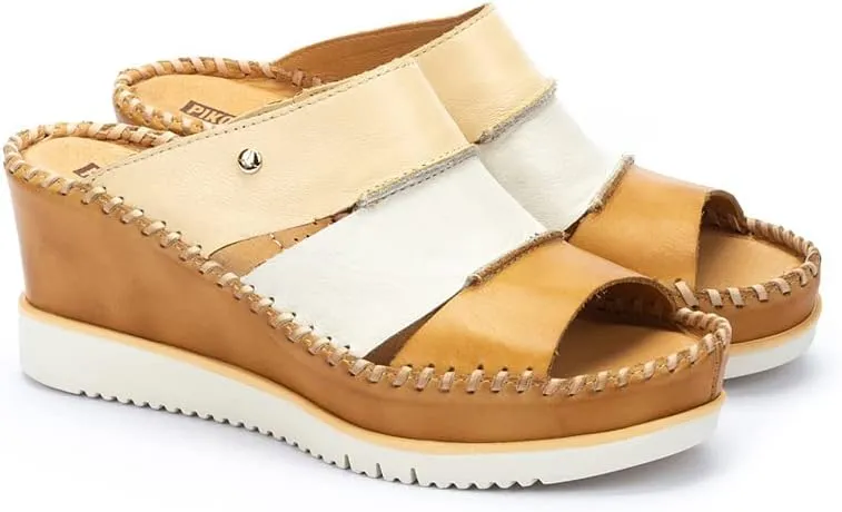 PIKOLINOS Wedge Sandals Leather Aguadulce for Woman
