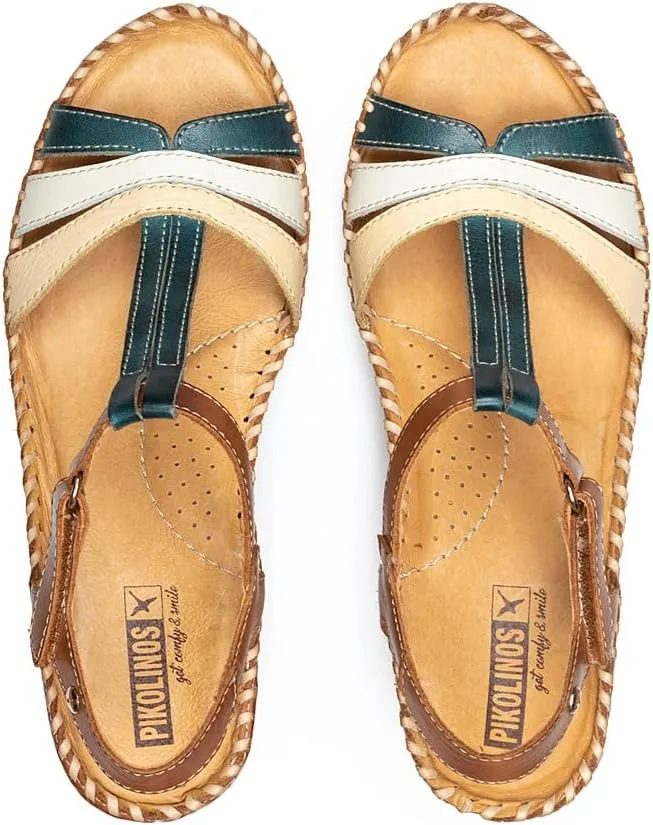 PIKOLINOS Wedge Sandals Leather Aguadulce for Woman