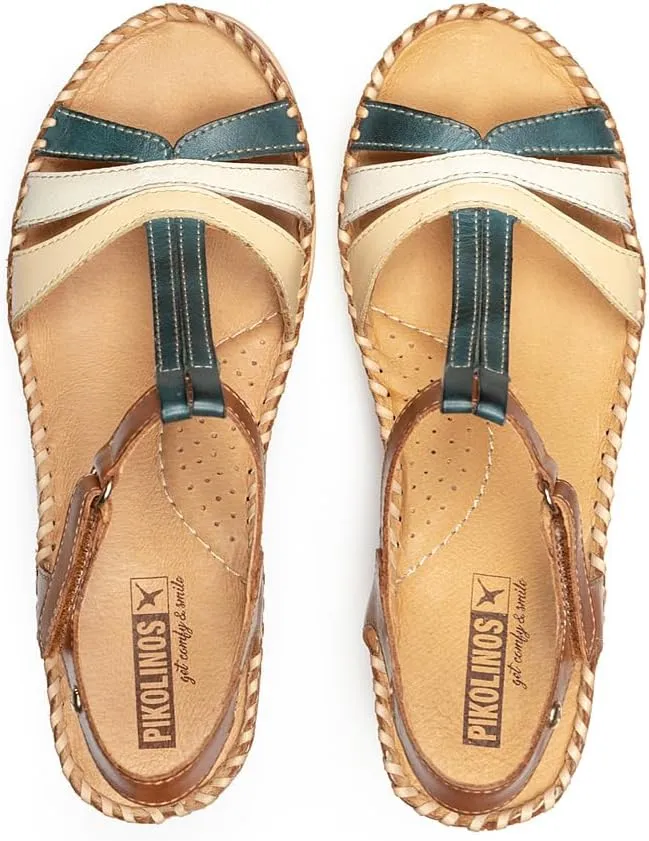 PIKOLINOS Wedge Sandals Leather Aguadulce for Woman