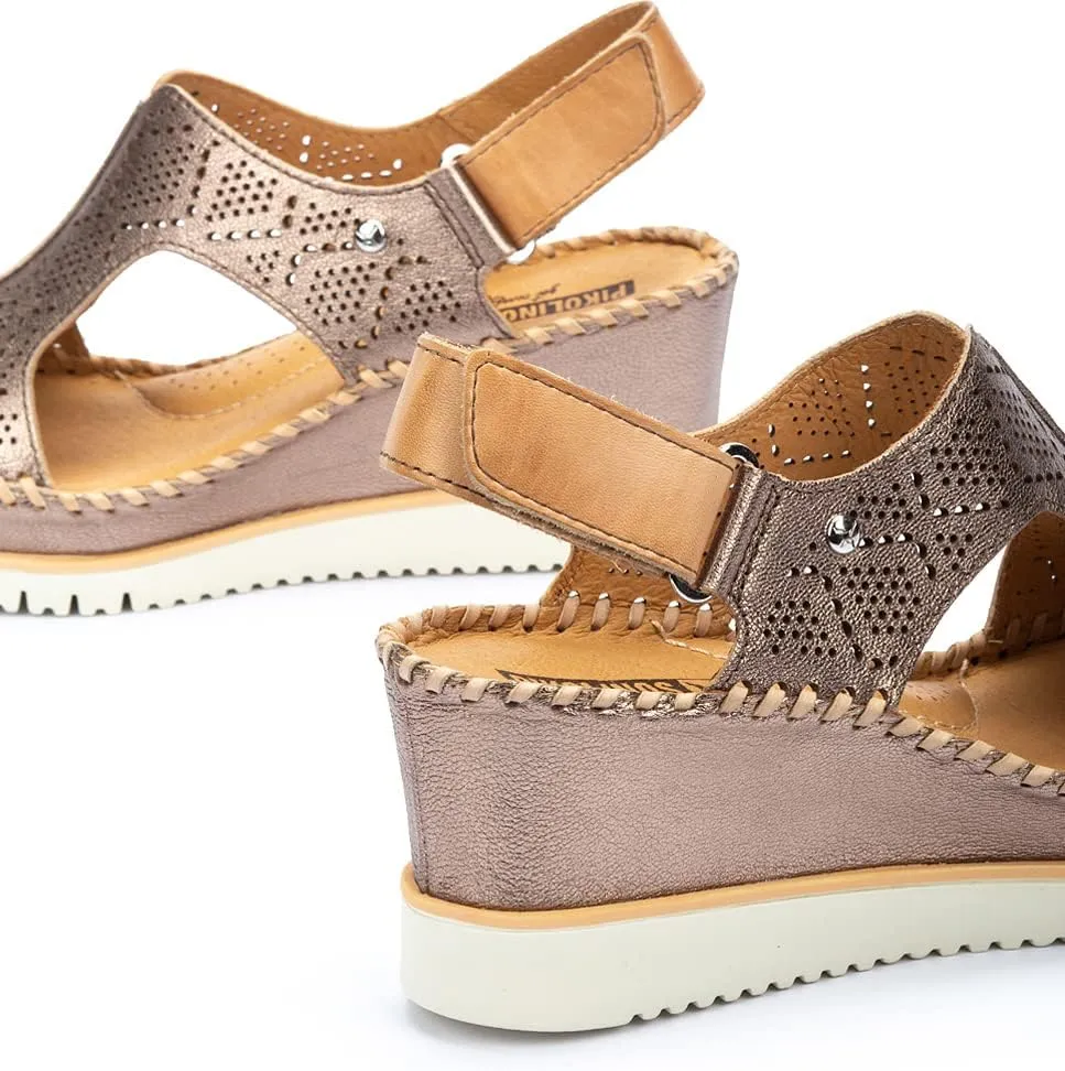 PIKOLINOS Wedge Sandals Leather Aguadulce for Woman