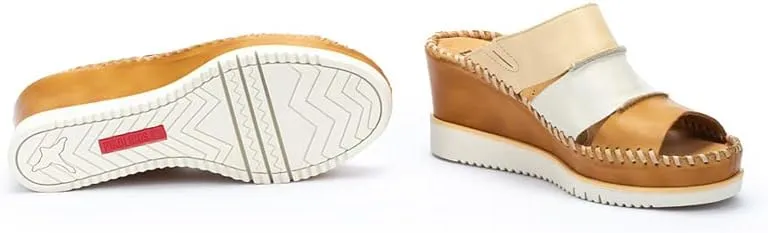 PIKOLINOS Wedge Sandals Leather Aguadulce for Woman