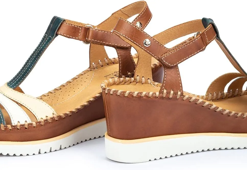 PIKOLINOS Wedge Sandals Leather Aguadulce for Woman