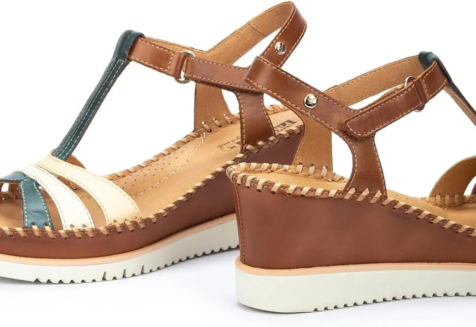 PIKOLINOS Wedge Sandals Leather Aguadulce for Woman