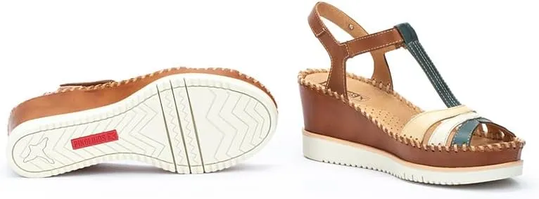 PIKOLINOS Wedge Sandals Leather Aguadulce for Woman